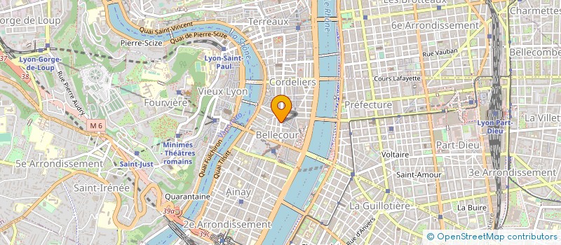 localisation de l'entreprise MONSIEUR OLIVIER GARDETTE à LYON