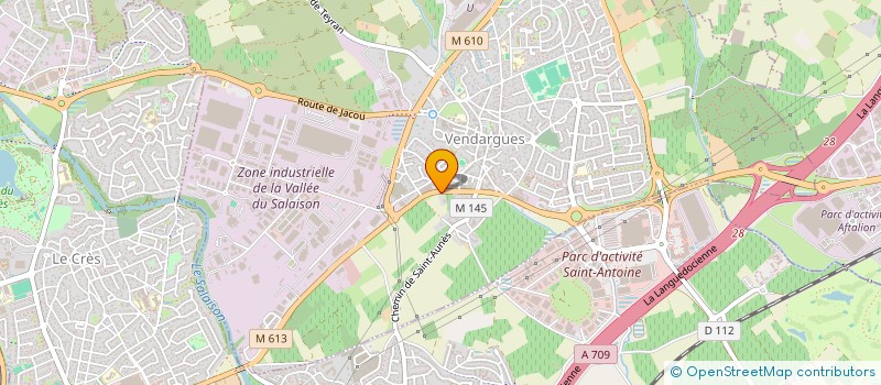 localisation de l'entreprise MONSIEUR OLIVIER GARION à VENDARGUES