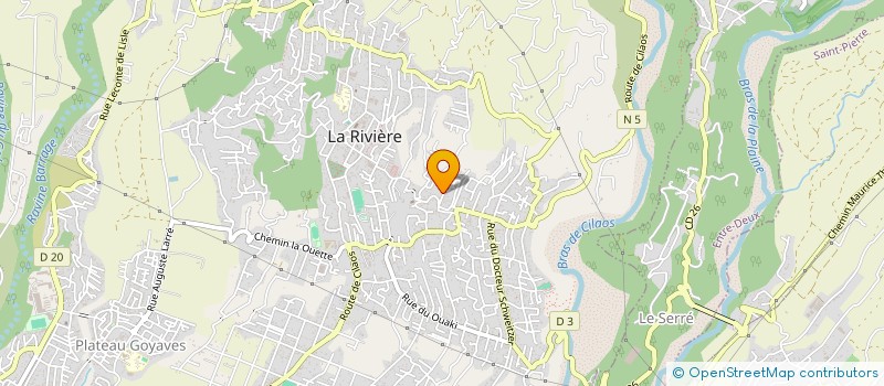 localisation de l'entreprise MONSIEUR OLIVIER GARNIER à SAINT-LOUIS