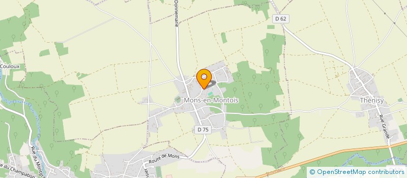 localisation de l'entreprise MONSIEUR OLIVIER GARNIER  MONS-EN-MONTOIS