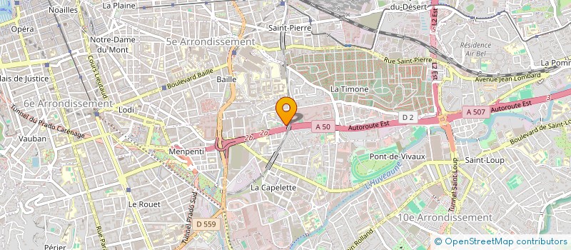 localisation de l'entreprise MONSIEUR OLIVIER GARRON à MARSEILLE