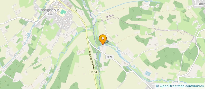 localisation de l'entreprise MONSIEUR OLIVIER GARROS  SAINT-MICHEL-DE-CHAVAIGNES