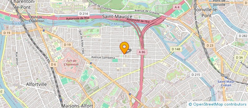 localisation de l'entreprise MONSIEUR OLIVIER GARTENLAUB à MAISONS-ALFORT