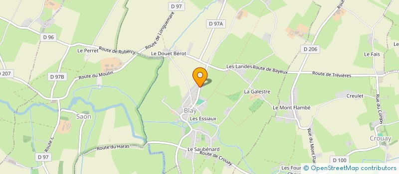 localisation de l'entreprise MONSIEUR OLIVIER GASSION  BLAY