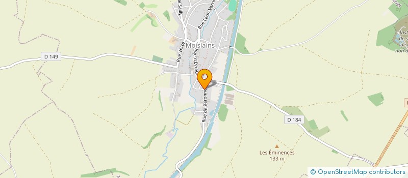 localisation de l'entreprise MONSIEUR OLIVIER GAUCHIN  BUIRE-COURCELLES