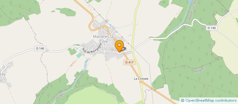 localisation de l'entreprise MONSIEUR OLIVIER GAUDE à MANDRES-LA-COTE