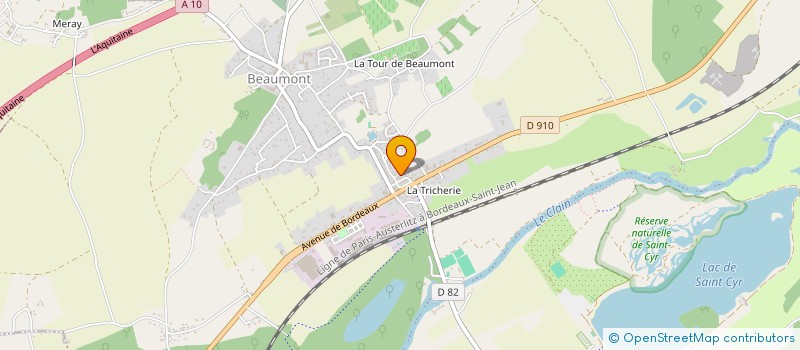 localisation de l'entreprise MONSIEUR OLIVIER GAUTIER  BEAUMONT SAINT-CYR