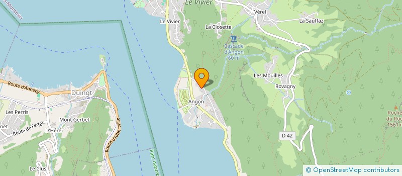 localisation de l'entreprise MONSIEUR OLIVIER GAUTREAU  SAINT-JEAN-DE-SIXT