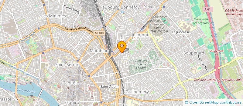 localisation de l'entreprise MONSIEUR OLIVIER GAVARD à TOULOUSE