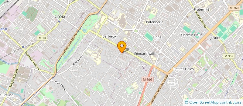 localisation de l'entreprise MONSIEUR OLIVIER GAY  ROUBAIX