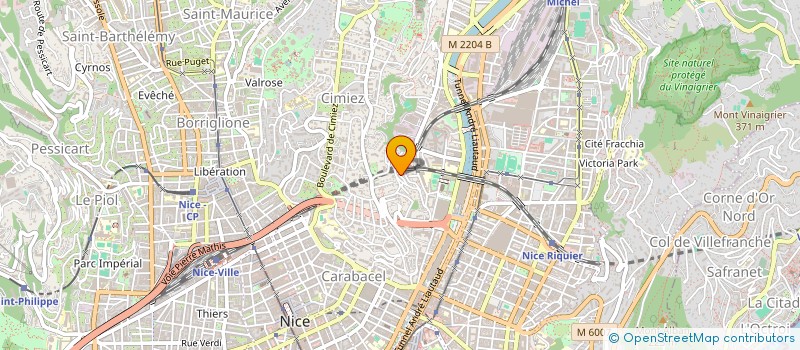 localisation de l'entreprise MONSIEUR OLIVIER GELATI ANGELOZZI à NICE