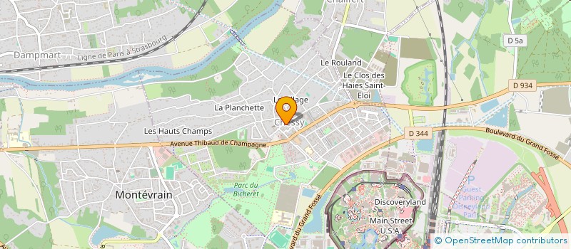 localisation de l'entreprise MONSIEUR OLIVIER GENEVEE  SERRIS