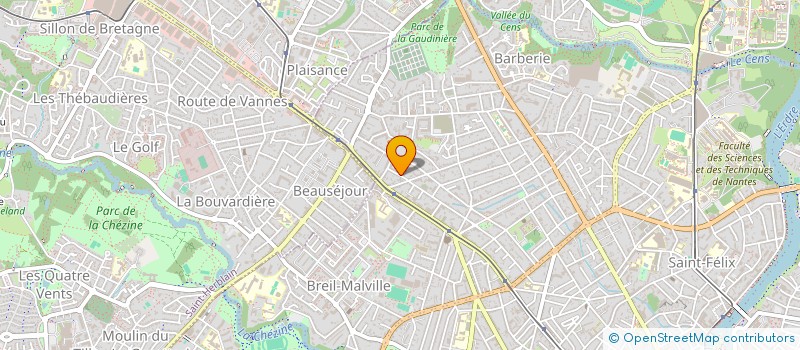 localisation de l'entreprise MONSIEUR OLIVIER GENG à NANTES