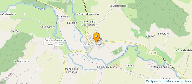 localisation de l'entreprise MONSIEUR OLIVIER GENTY à COUR-MAUGIS SUR HUISNE