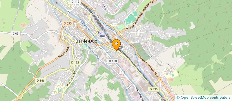 localisation de l'entreprise MONSIEUR OLIVIER GEORGES FLAMAND à BAR-LE-DUC