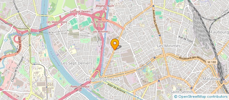 localisation de l'entreprise MONSIEUR OLIVIER GEORGET à TOULOUSE