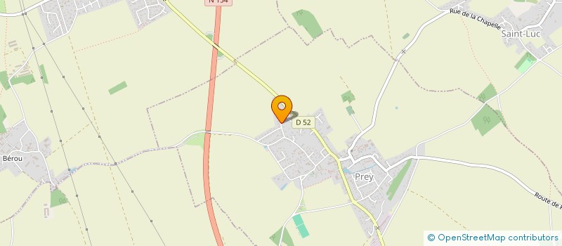 localisation de l'entreprise MONSIEUR OLIVIER GEORGIN  PREY