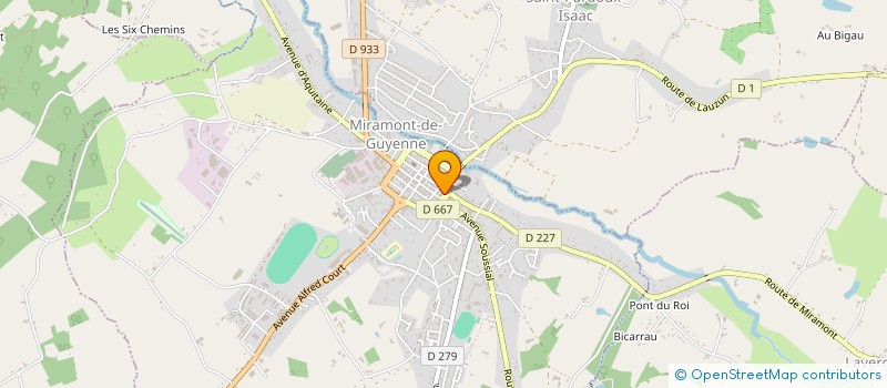 localisation de l'entreprise MONSIEUR OLIVIER GERAL  MIRAMONT-DE-GUYENNE