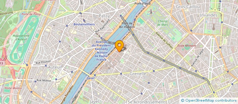 localisation de l'entreprise MONSIEUR OLIVIER GERARD  PARIS