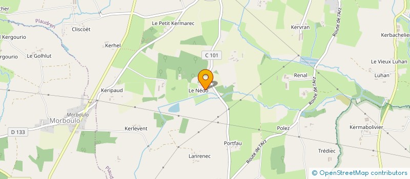 localisation de l'entreprise MONSIEUR OLIVIER GERAUX  PLAUDREN