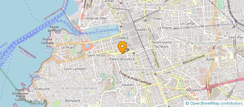 localisation de l'entreprise MONSIEUR OLIVIER GERIN  MARSEILLE