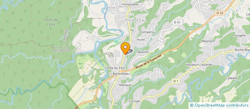 localisation de l'entreprise MONSIEUR OLIVIER GERMAIN  PETIT-BOURG