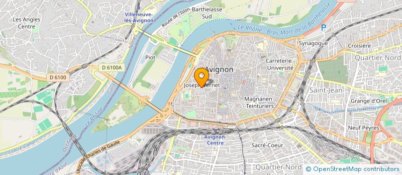 localisation de l'entreprise MONSIEUR OLIVIER GERMAIN  AVIGNON