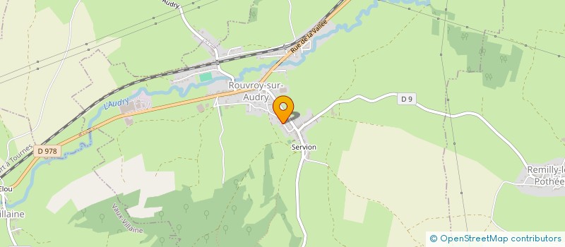 localisation de l'entreprise MONSIEUR OLIVIER GESNOT  ROUVROY-SUR-AUDRY