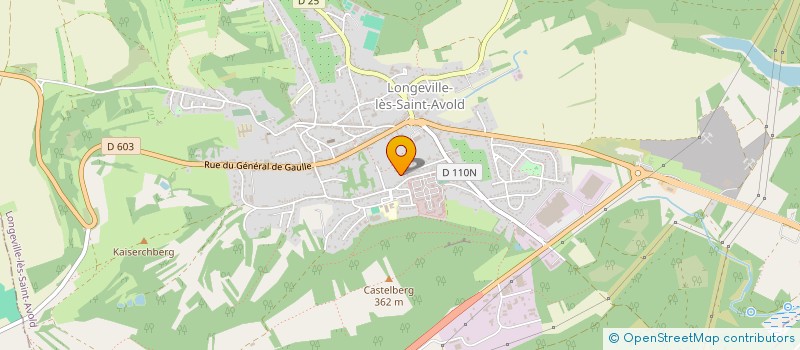 localisation de l'entreprise MONSIEUR OLIVIER GETREY  LONGEVILLE-LES-SAINT-AVOLD