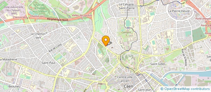localisation de l'entreprise MONSIEUR OLIVIER GEULIN à CAEN
