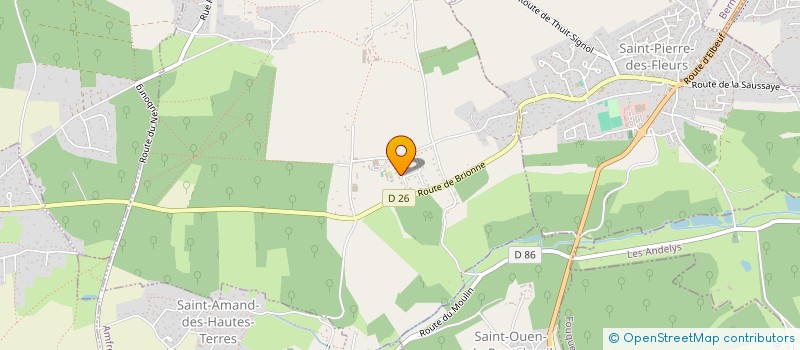 localisation de l'entreprise MONSIEUR OLIVIER GIL  LE THUIT DE L'OISON