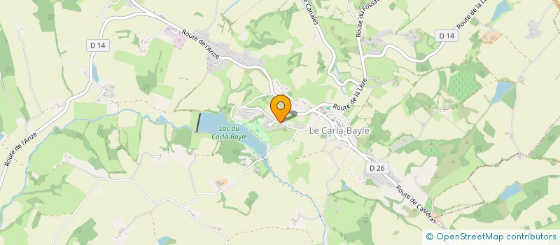 localisation de l'entreprise MONSIEUR OLIVIER GILARDI à CARLA-BAYLE