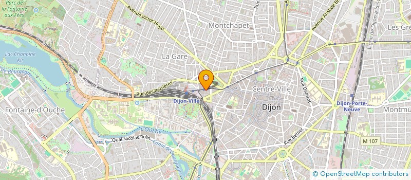 localisation de l'entreprise MONSIEUR OLIVIER GILARES à DIJON