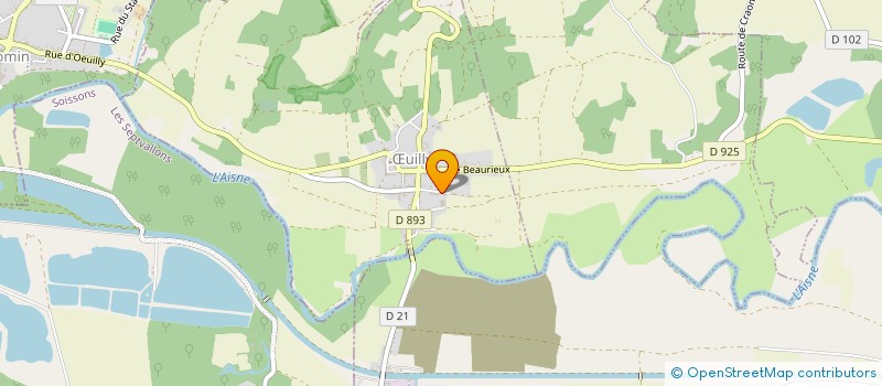 localisation de l'entreprise MONSIEUR OLIVIER GILBIN  UILLY