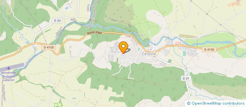localisation de l'entreprise MONSIEUR OLIVIER GILLES  CERESTE-EN-LUBERON