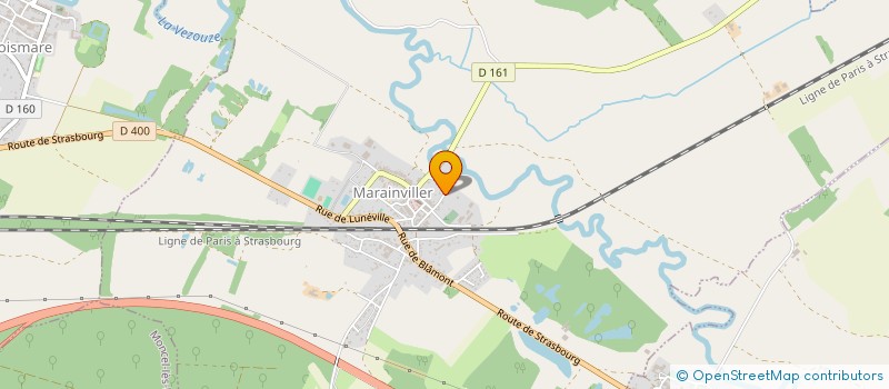 localisation de l'entreprise MONSIEUR OLIVIER GILLET  MARAINVILLER