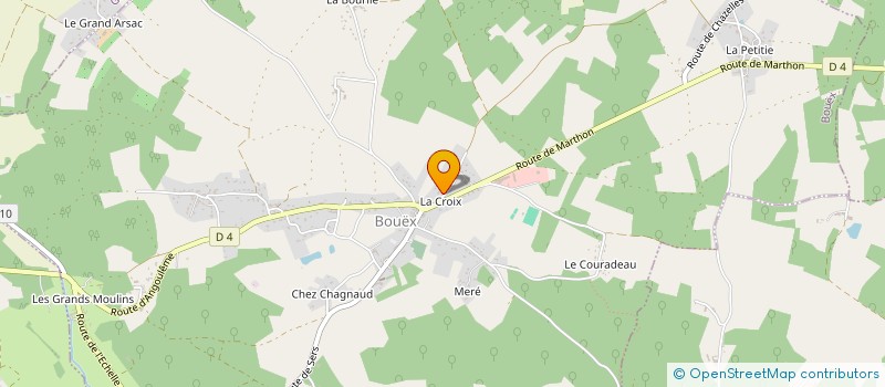 localisation de l'entreprise MONSIEUR OLIVIER GIRAUD à BOUEX