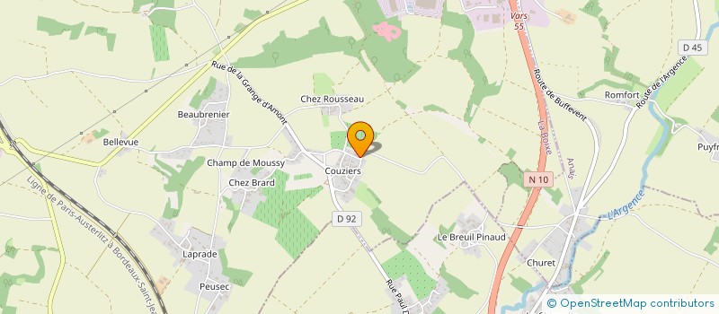 localisation de l'entreprise MONSIEUR OLIVIER GIRAUD-BERNARD  VARS