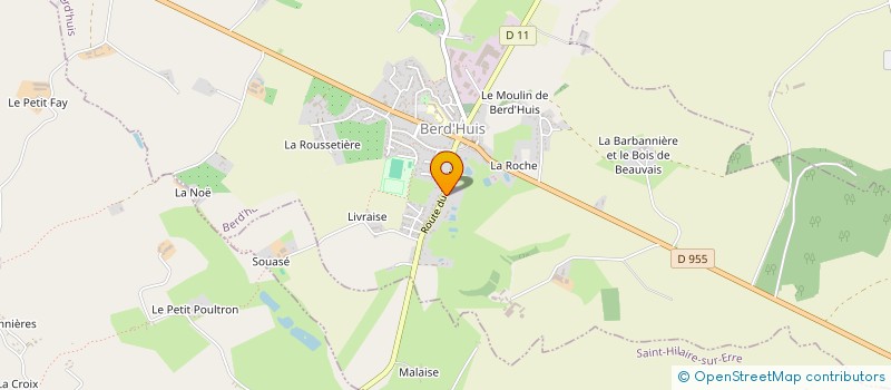 localisation de l'entreprise MONSIEUR OLIVIER GIRAULT à BERD'HUIS