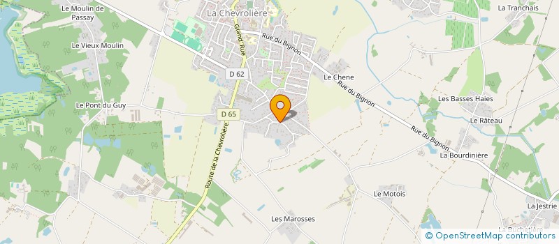 localisation de l'entreprise MONSIEUR OLIVIER GLAZIOU à LA CHEVROLIERE
