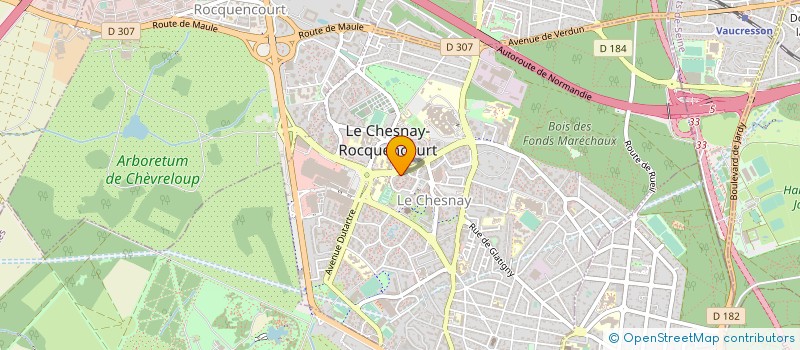 localisation de l'entreprise MONSIEUR OLIVIER GLEIZES à LE CHESNAY-ROCQUENCOURT