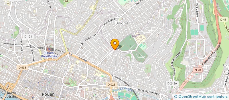 localisation de l'entreprise MONSIEUR OLIVIER GODET  ROUEN
