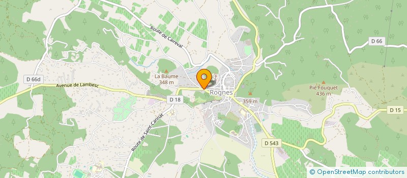 localisation de l'entreprise MONSIEUR OLIVIER GODOT à ROGNES