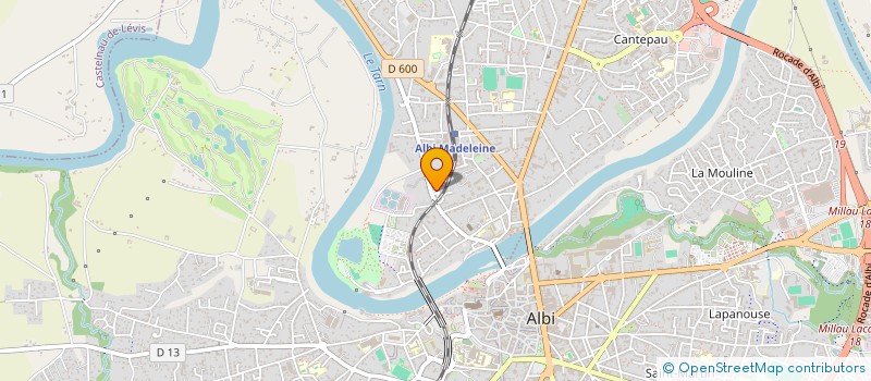 localisation de l'entreprise MONSIEUR OLIVIER GOI à ALBI