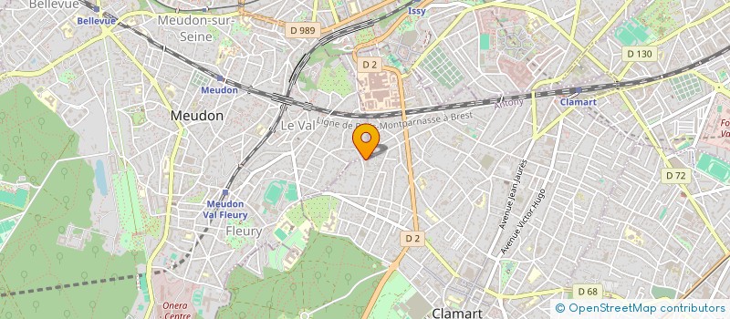 localisation de l'entreprise MONSIEUR OLIVIER GOINGUENET à CLAMART