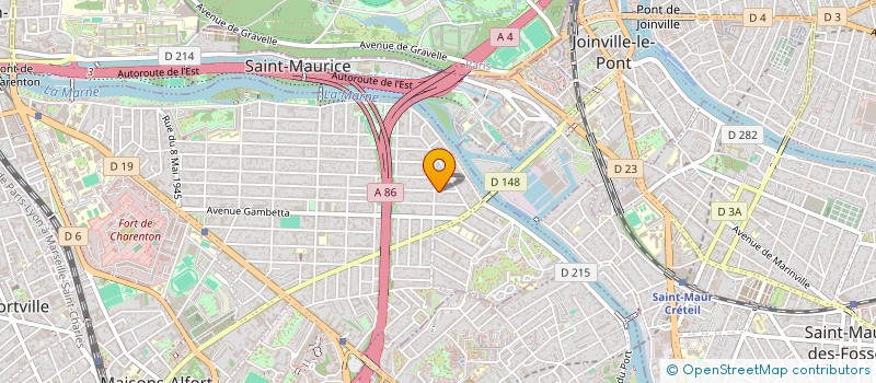 localisation de l'entreprise MONSIEUR OLIVIER GOLLAIN à MAISONS-ALFORT