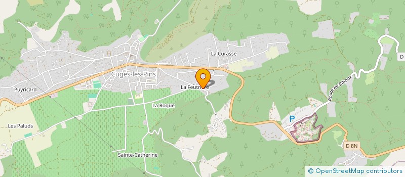 localisation de l'entreprise MONSIEUR OLIVIER GOMEZ  CUGES-LES-PINS