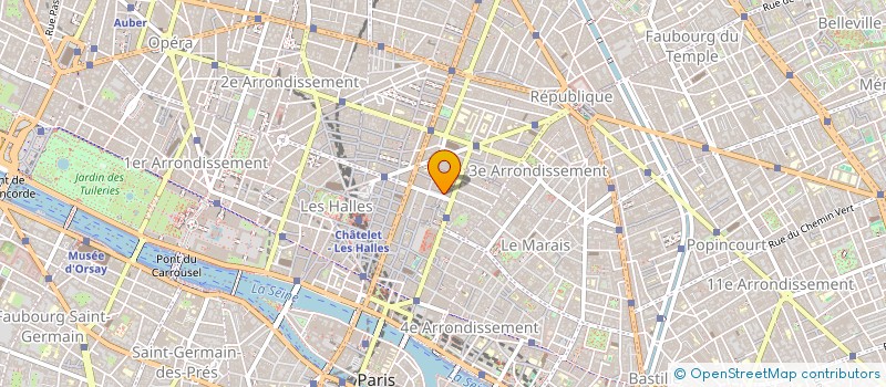 localisation de l'entreprise MONSIEUR OLIVIER GONIN à PARIS
