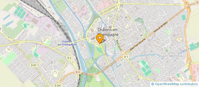 localisation de l'entreprise MONSIEUR OLIVIER GORGUET  CHALONS-EN-CHAMPAGNE