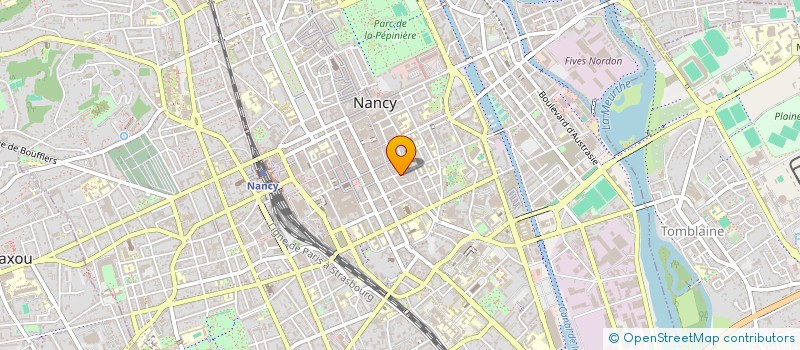 localisation de l'entreprise MONSIEUR OLIVIER GORIN  NANCY